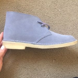 Clarks Desert Boots Grey/Blue